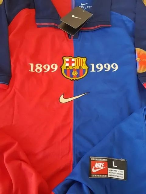 Camisa Barcelona Centenário Raridade Última Peça - Foto 4