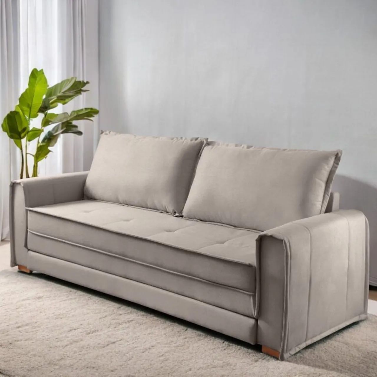 SOFÁ CAMA SUPER FUNCIONAL ALTAMENTE CONFORTÁVEL SURPREENDA-SE!! YWYTT
