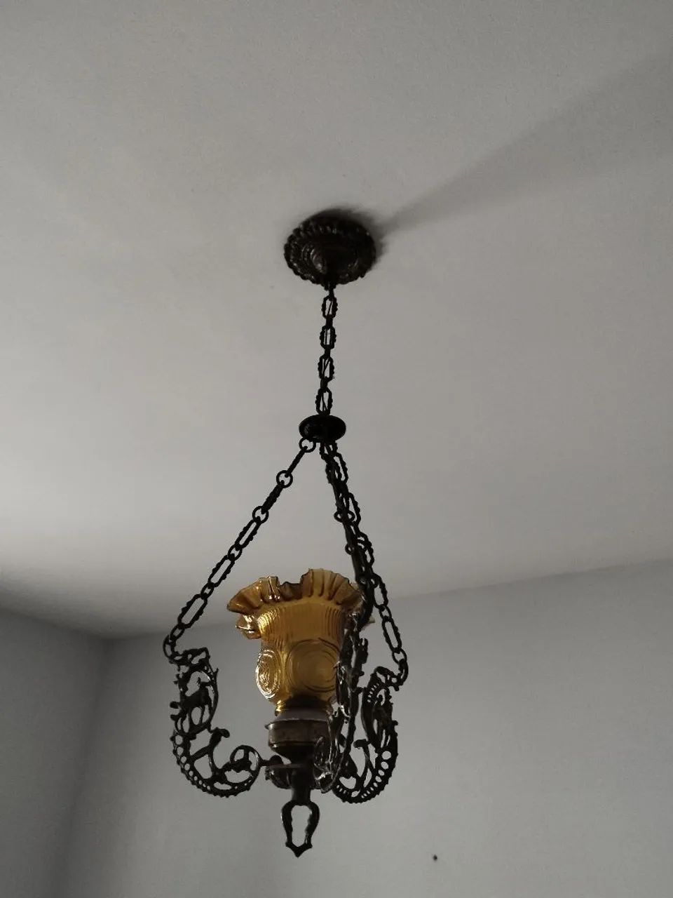 Lustre pendente antigo - Foto 5