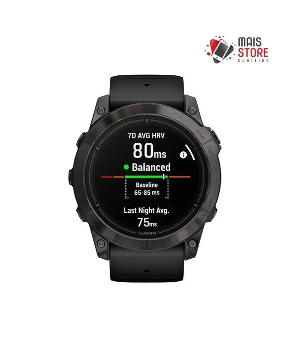 Relógio Garmin Epix Pro (Gen 2) Sapphire Edition 51MM Carbon Gray DLC Black 010-02804-00 - Foto 3
