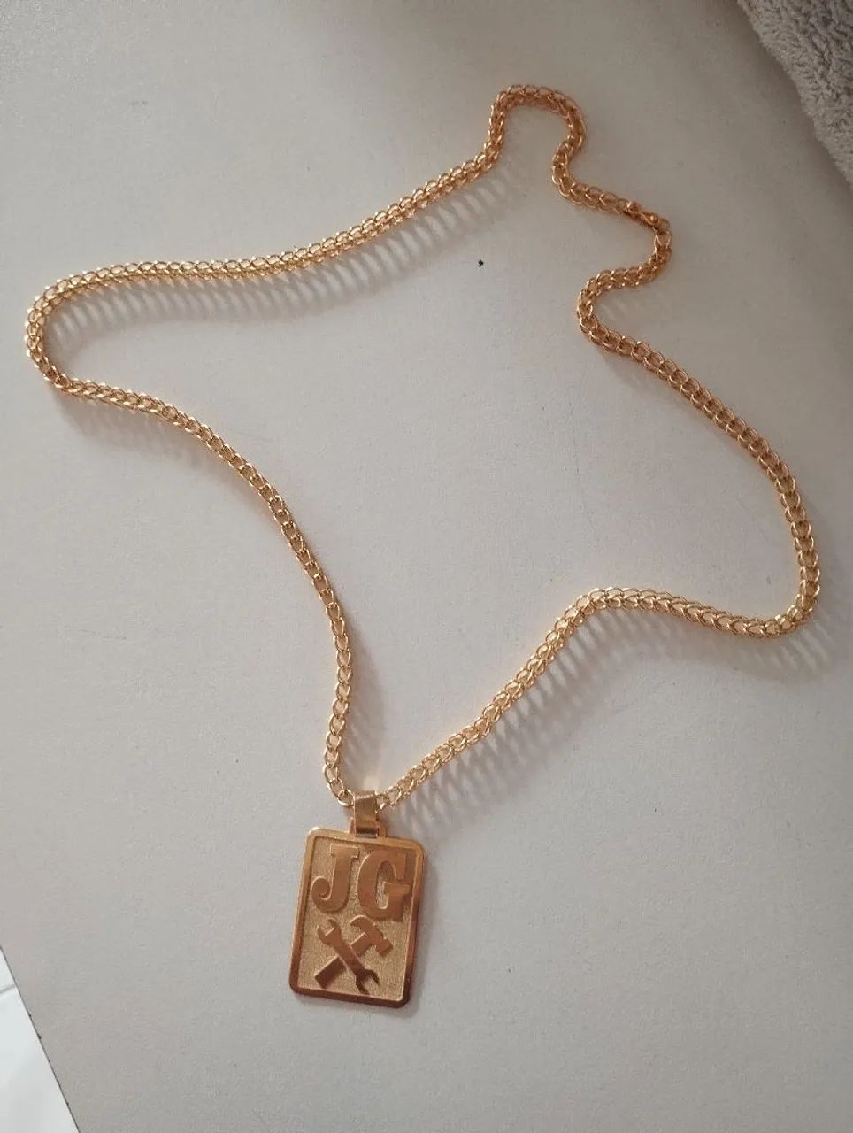 Cordão de prata balhando 