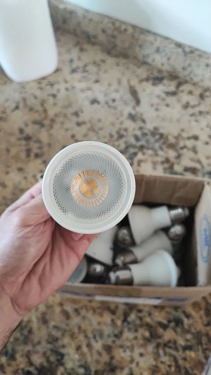 Lâmpadas LED par20 luz quente