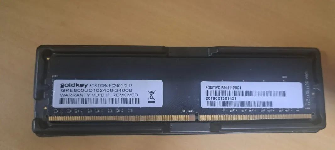 Memória DDR4 8gb- 2400Mhz Memória RAM Ceilândia Sul (Ceilândia