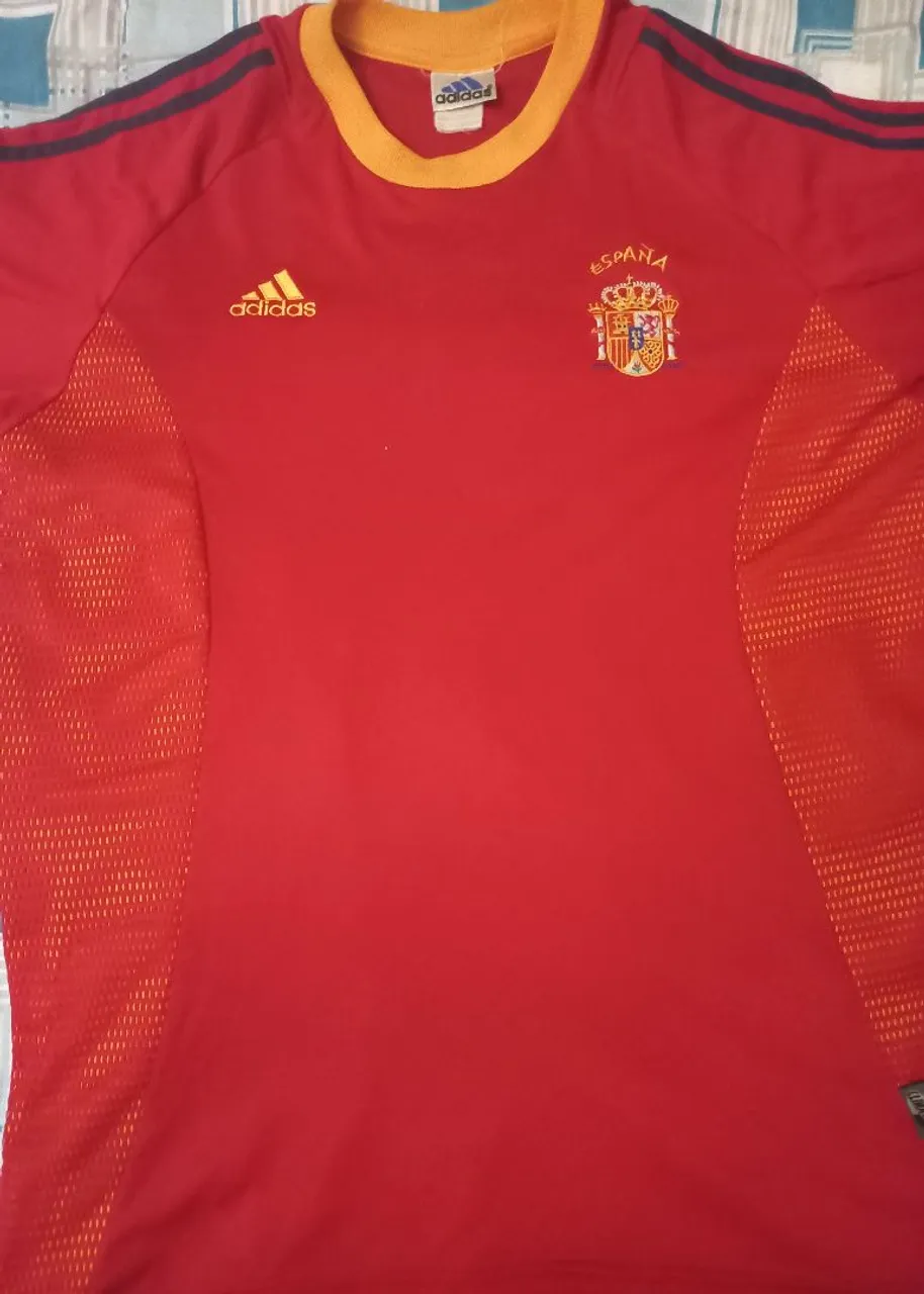 Camisa Espanha Adidas Original Vermelha