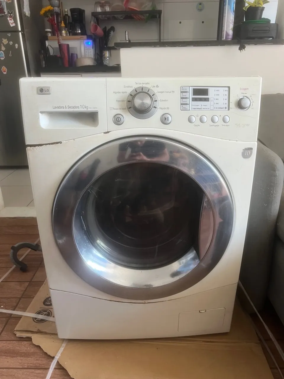 Lavadora e Secadora LG 10kg