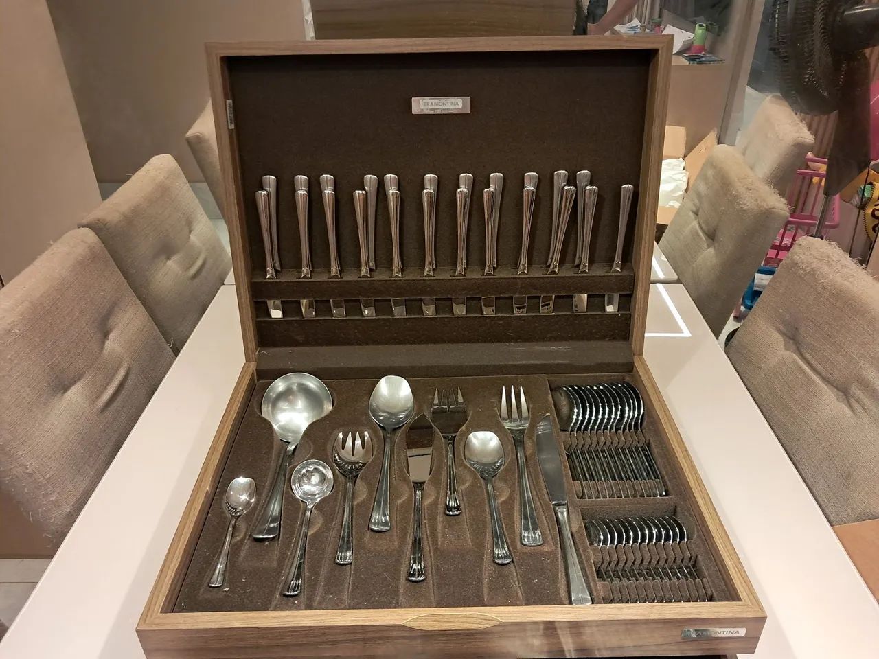 Jogo de talheres 130 peças Tramontina  - Foto 2
