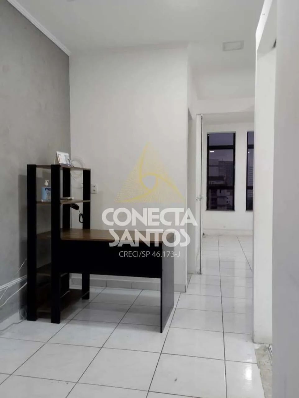 Sala no Embaré, Santos - R$ 371 mil, Cod: 1391