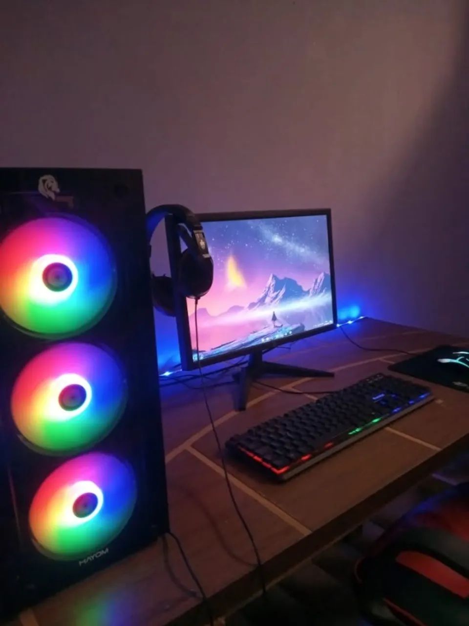 vendo ou troco pc gamer i7  c/ placa de video