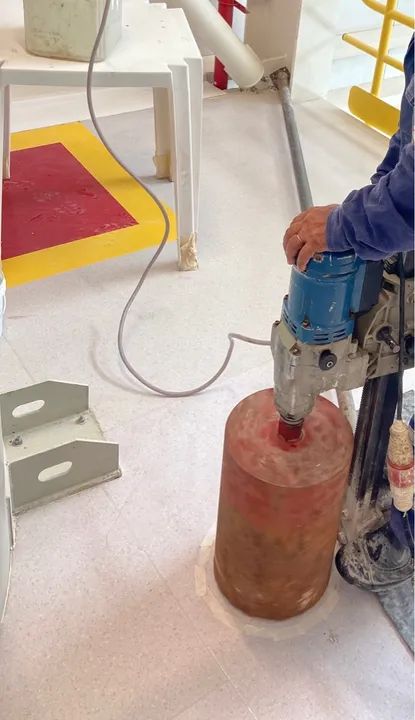 FUROS E CORTES EM CONCRETO - FURO EM LAJE E VIGA  - Foto 2