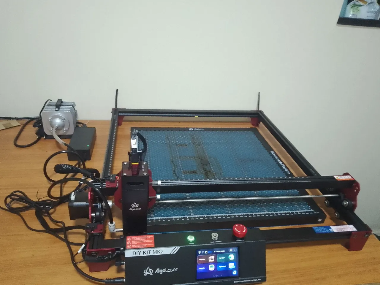 Máquina de Corte e Gravação a Laser DIY Kit MK2 AlgoLaser