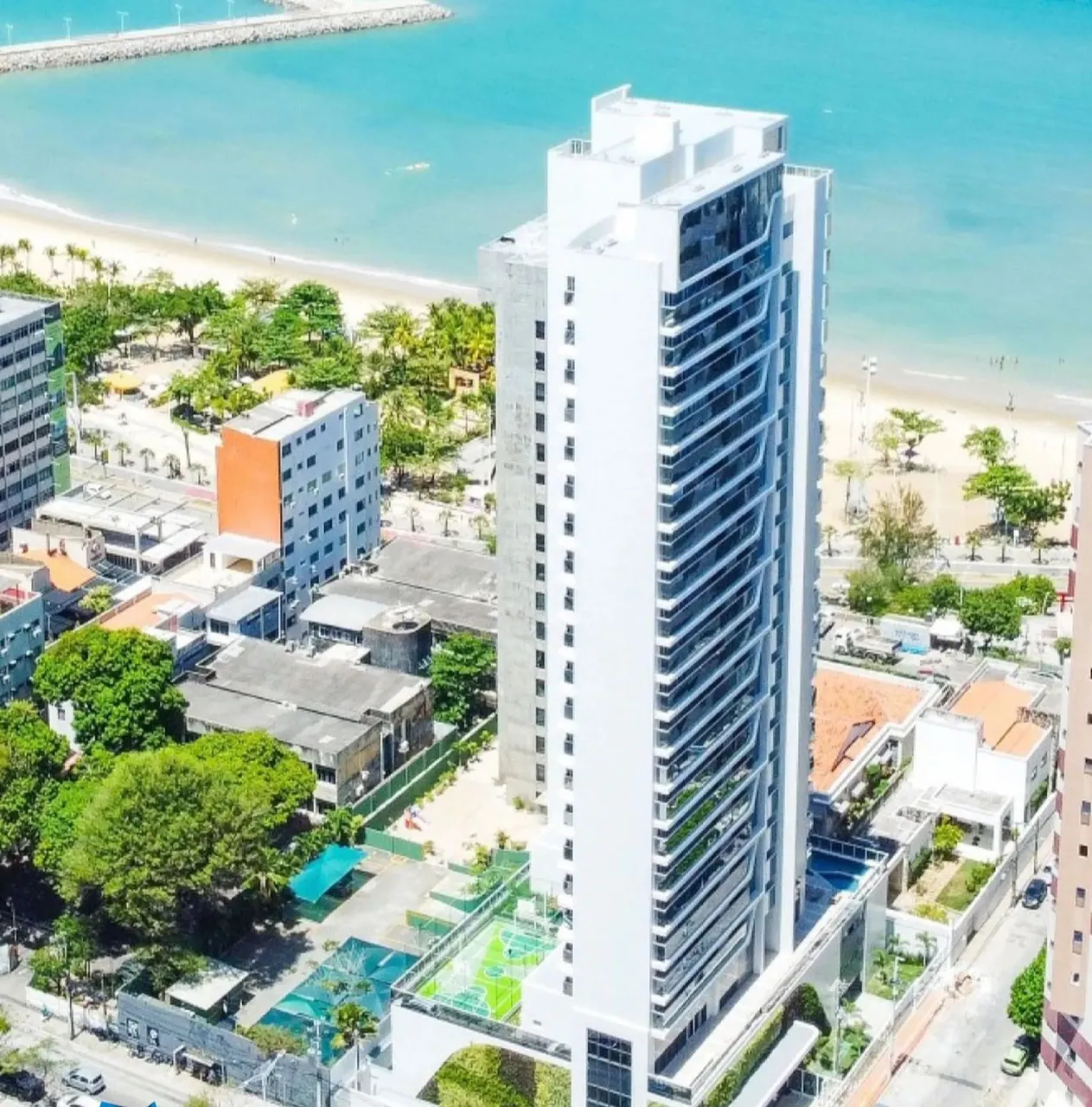 O melhor preço no Meireles! Apartamento com Vista Mar no Sabatini com 62,83m2, Beira Mar
