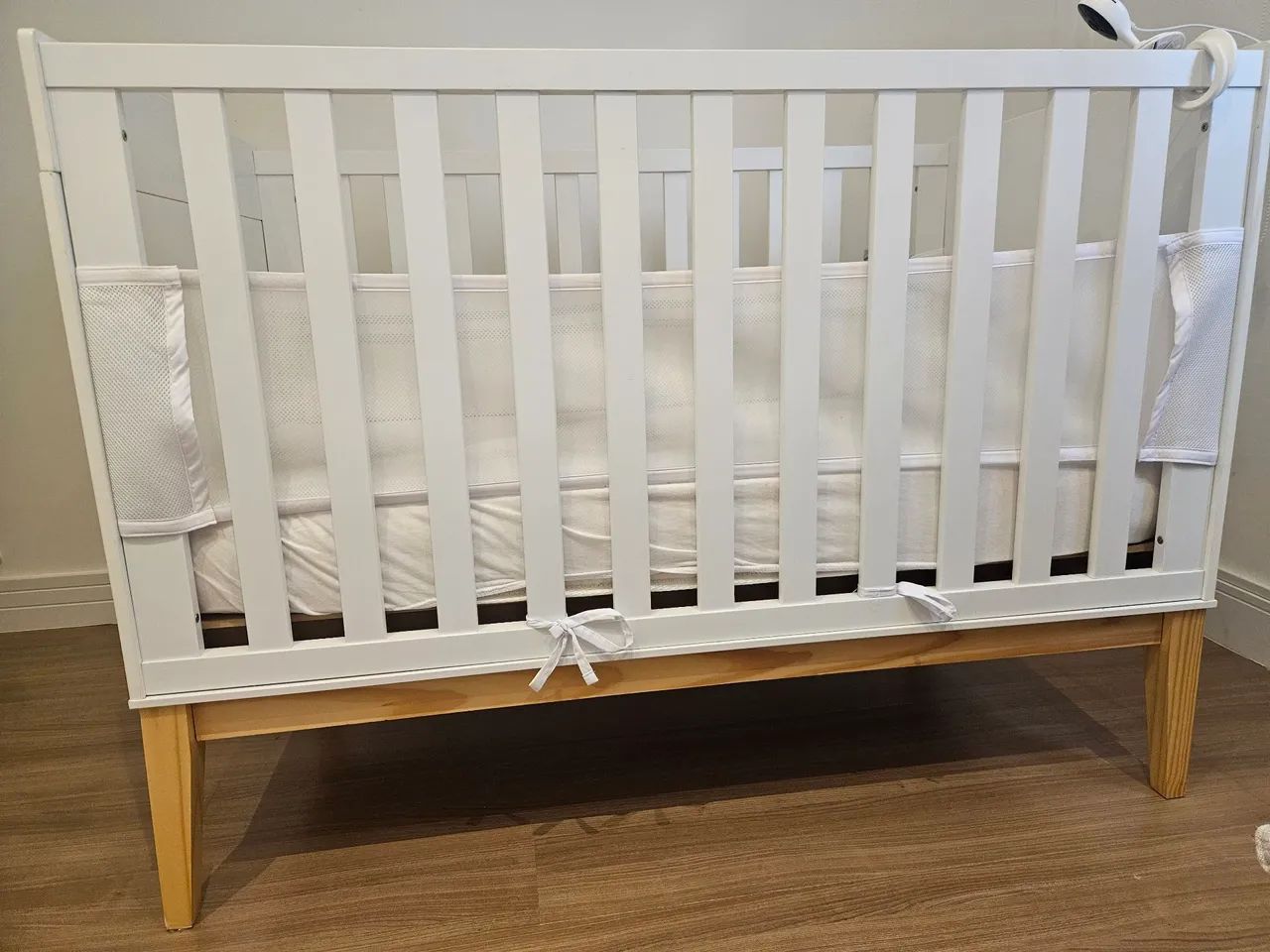 Berço Branco com Colchão
