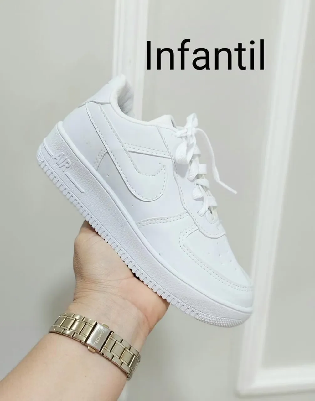 Tênis Infantil Branco - Estiloso e Confortável!