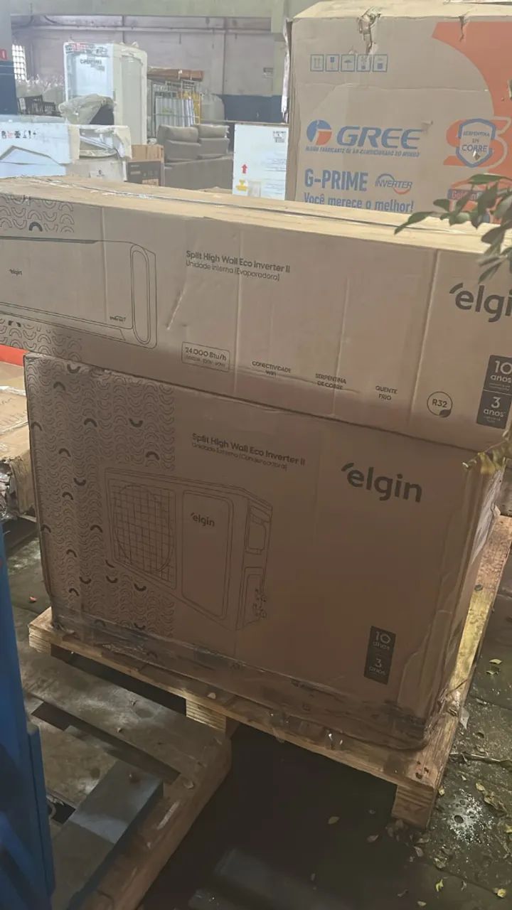 AR CONDICIONADO SPLIT ELGIN 12.000 BTUS- ECO INVERTER FRIO 220V - Foto 2