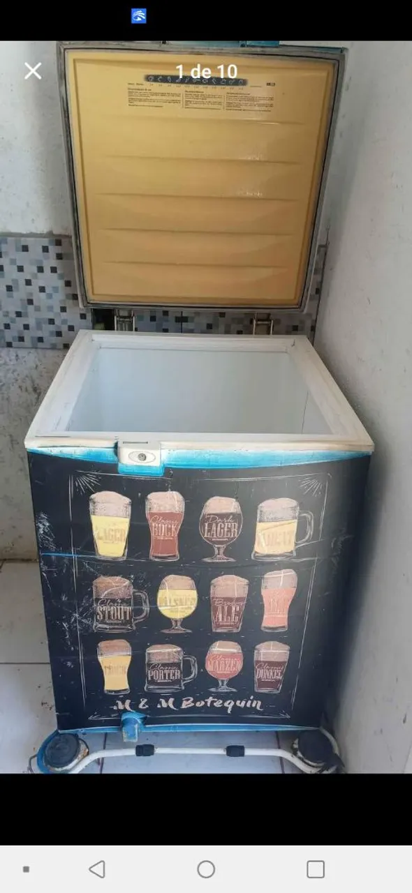 Freezer Horizontal eletrolux, entrega gratis