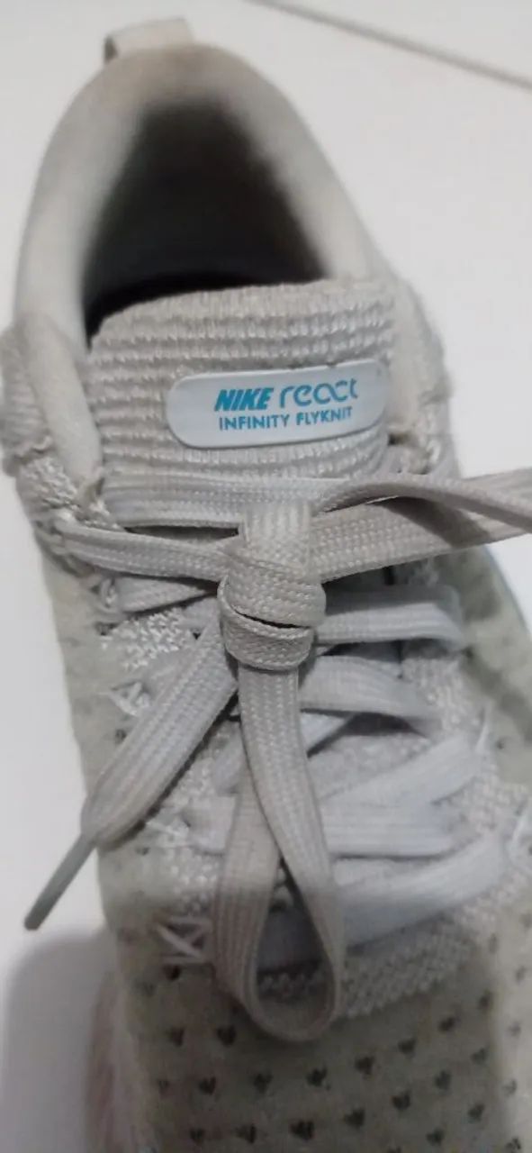 Tênis Nike Cinza e Azul - Foto 3