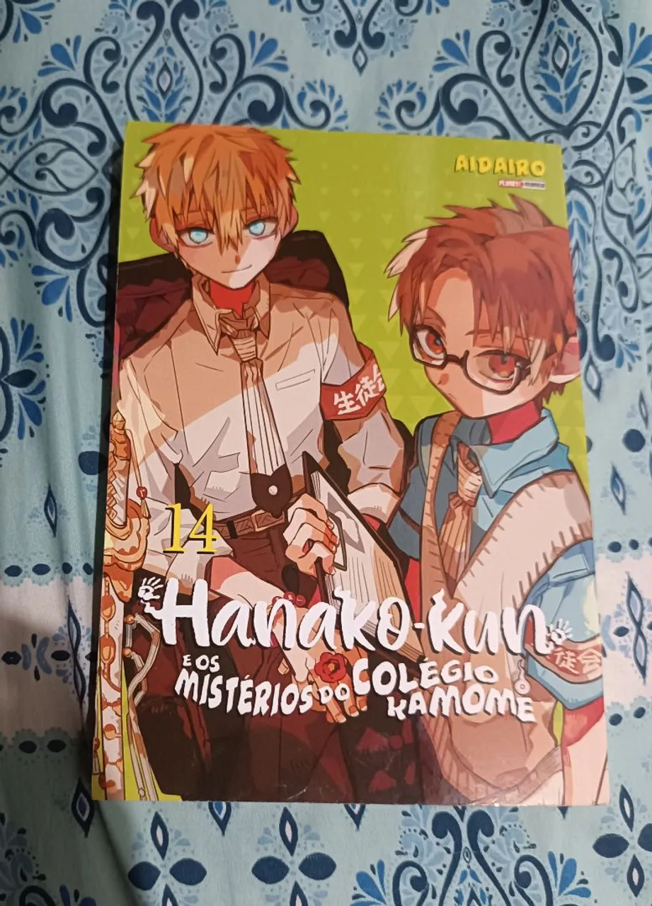 Mangá Hanako-kun e os Mistérios do Colégio Kamome - Volume 14