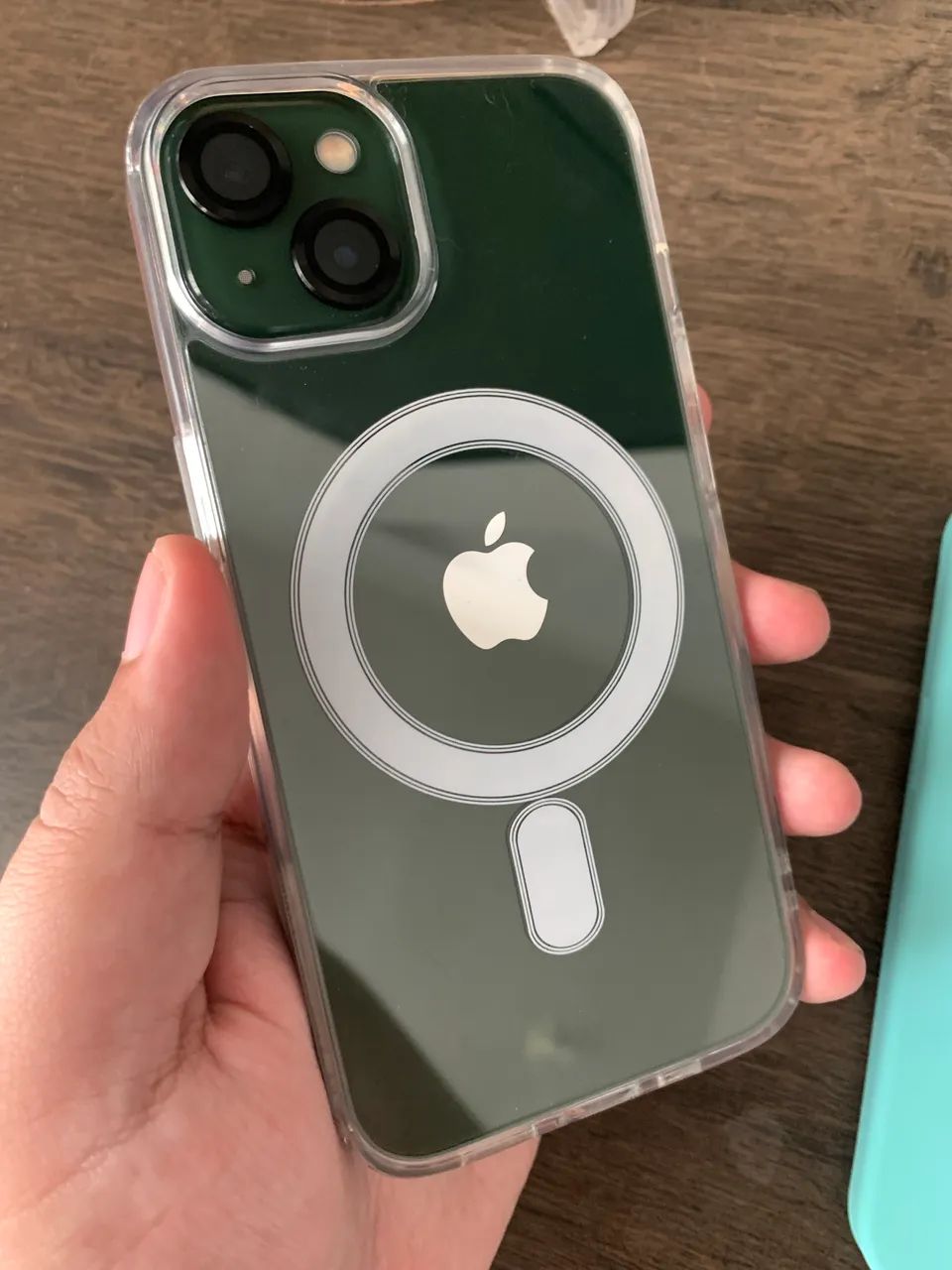 IPHONE 13 128GB VERDE TODO ORIGINAL COM NOTA FISCAL - Celulares e