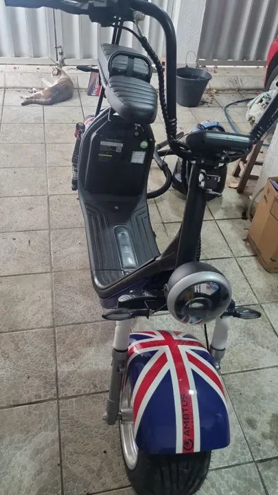 Scooter Elétrica shansu tx1 - zero km - ac troca