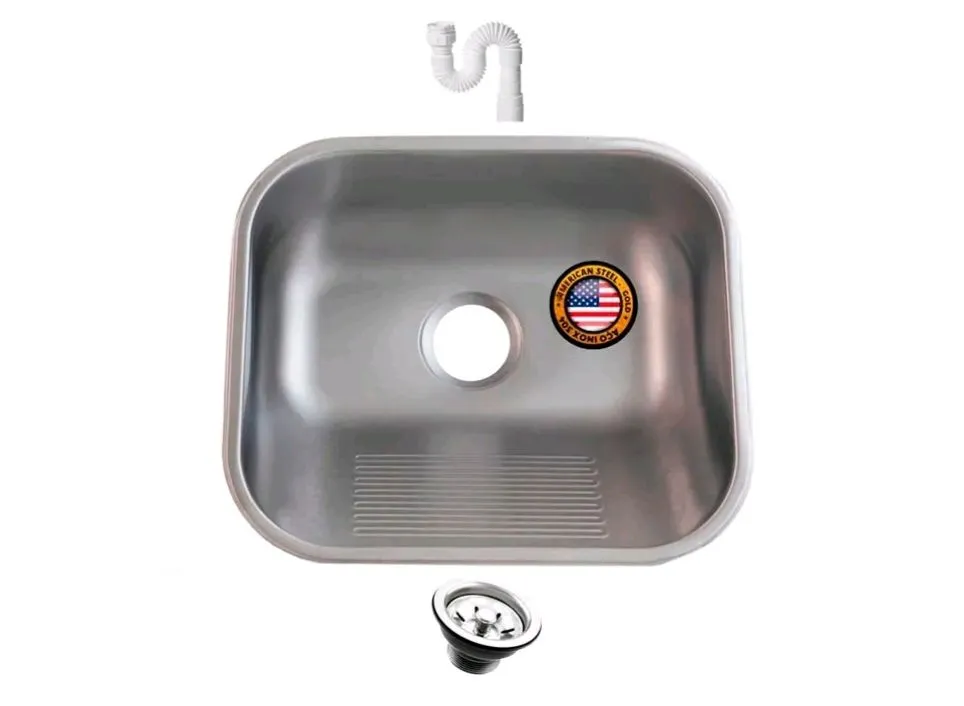 Cuba para tanque lavanderia em aço inox 304