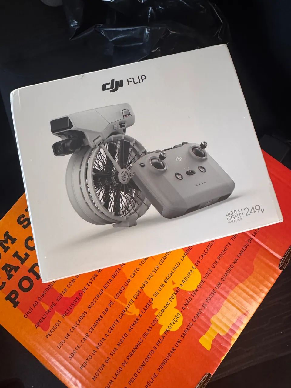 DRONE DJI FLIP - LACRADO - SUPERIOR AO DJI MINI 3 