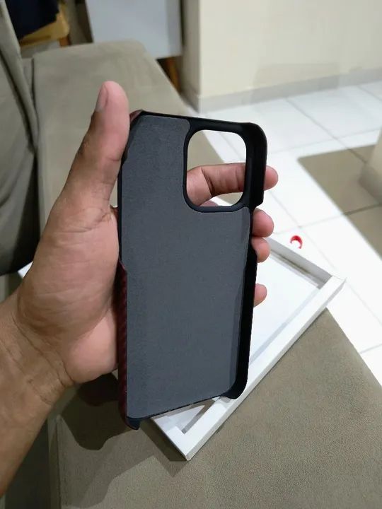 Capas "fibra de carbono" iPhone 14 pro Max 15 pro max - Foto 4