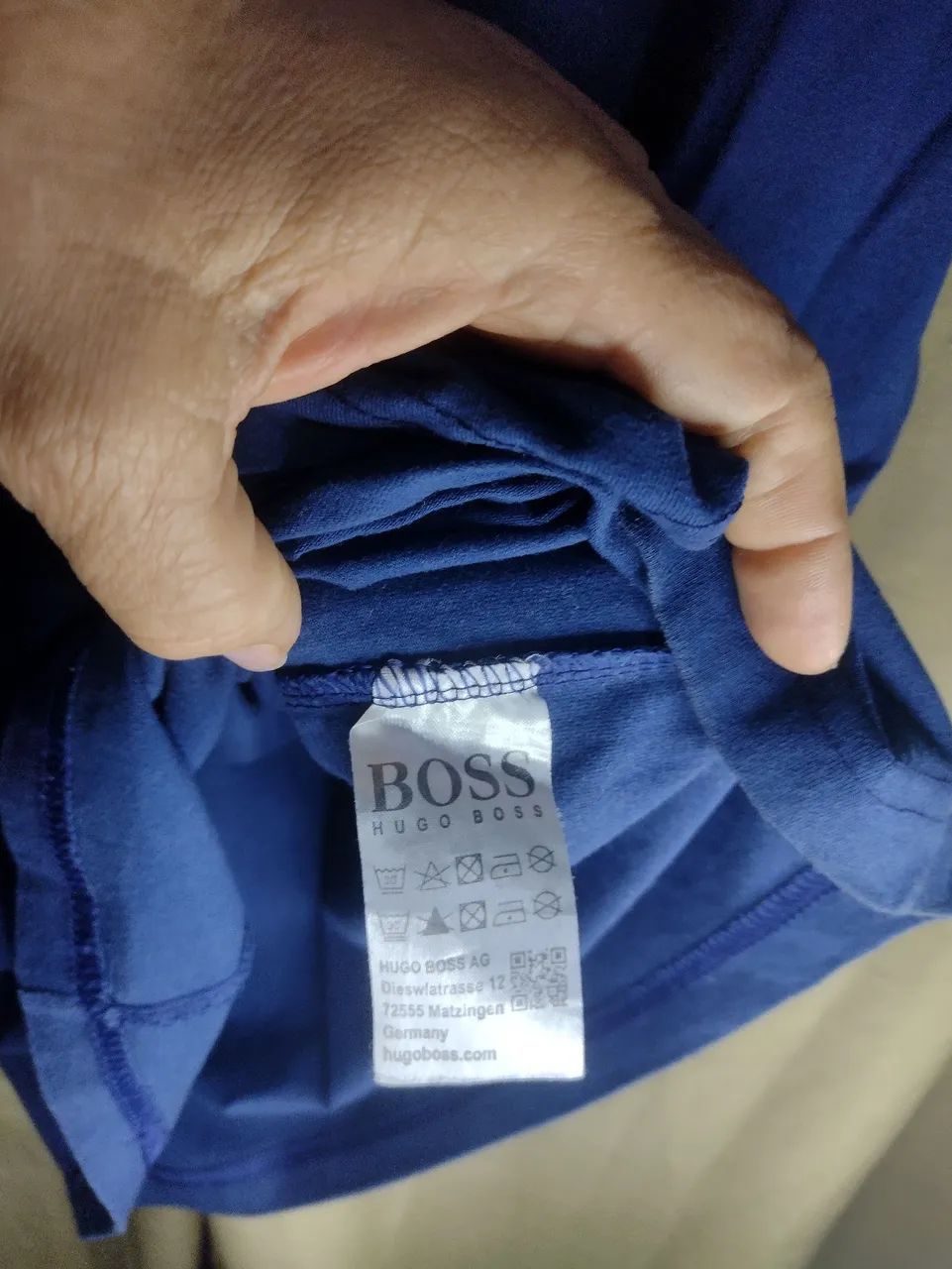 Camisa de malha Hugo Boss. - Foto 4