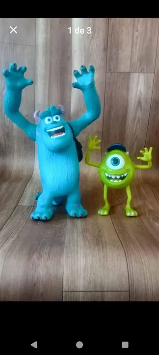 Personagens do Monstros S.A. - Sully e Mike