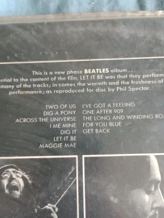 Disco vinil de Rock, Beatles let it be, etéreo!! sem riscos nem chiados!! não envio - Foto 4