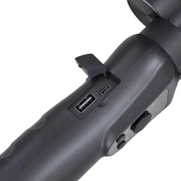 Estabilizador Gimbal S5 3 Eixos Para Celular Smartphone Preto - Foto 5