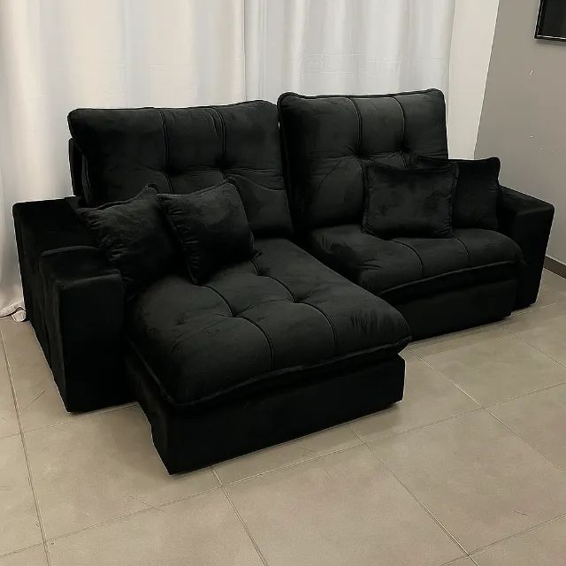 Sofá Retrátil e Reclinável Gleice - Foto 2