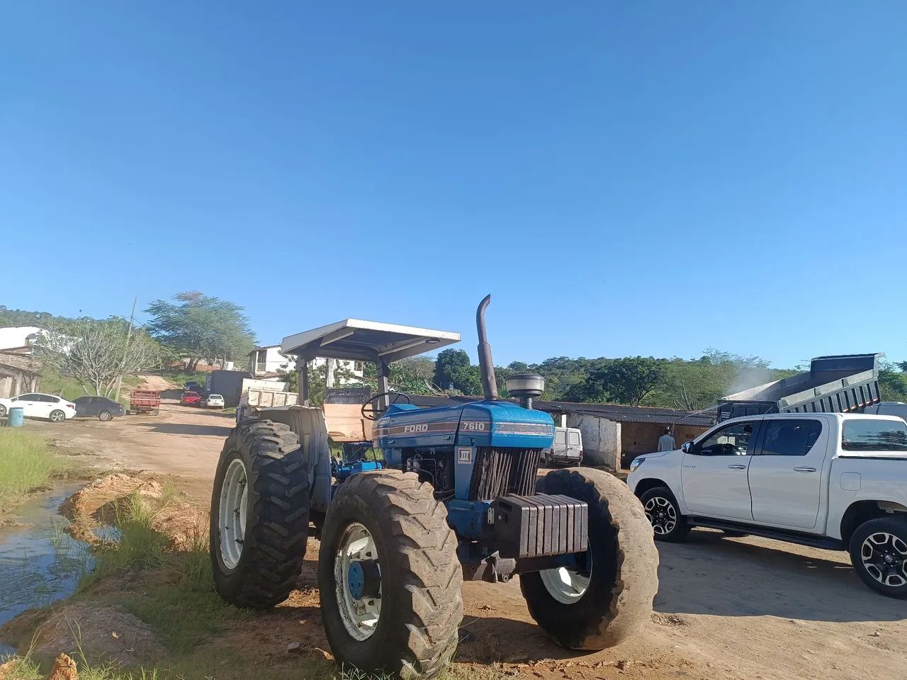 Trator Ford 5610 Traçado mecânica perfeita - Foto 2