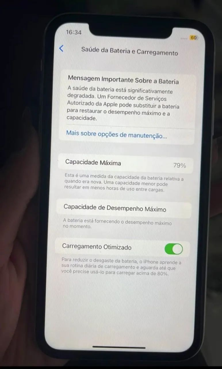 iPhone XR 64GB bateria 79% Face Id ok Todo Original. - Foto 4
