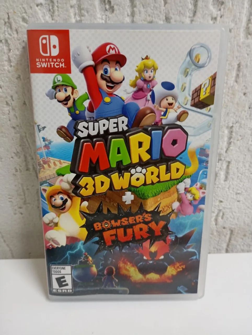 Jogo Mario 3D para Nintendo switch - Jogos de Vídeo Game - Zona