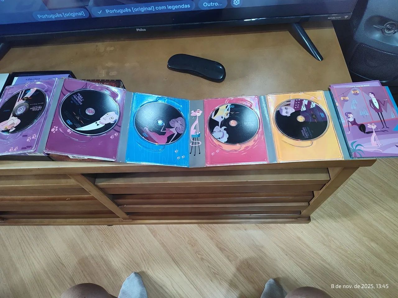 A Pantera cor de Rosa Coleção... 5 DVDs com todos os filmes