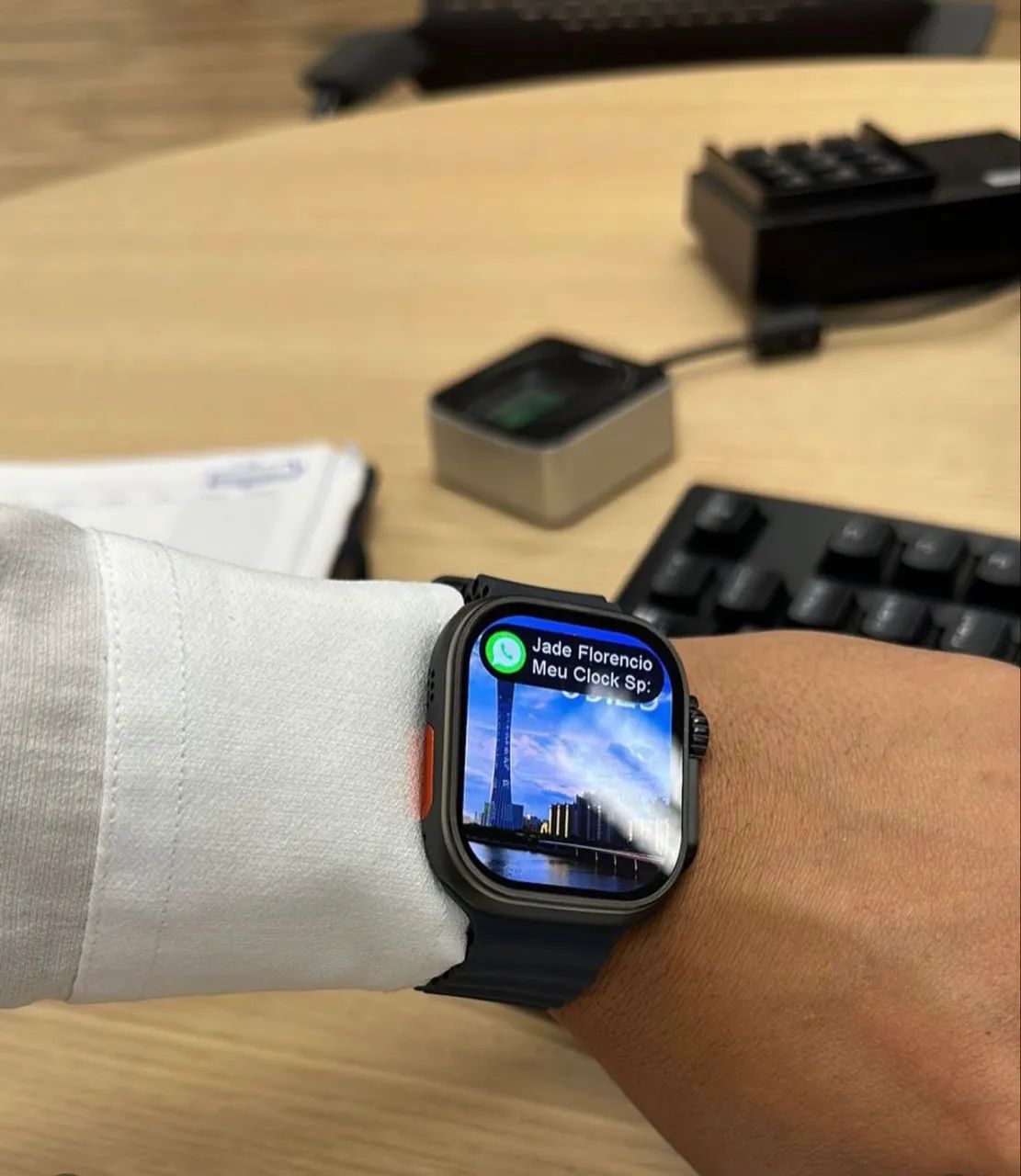 Smartwatch w29s- resiste a água, com chatGPT. - Foto 3