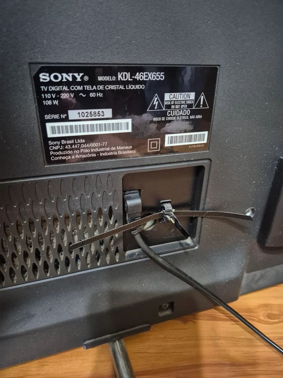 TV Sony Bravia 46 polegadas modelo KDL-46EX655 - TVs - Vila Prel