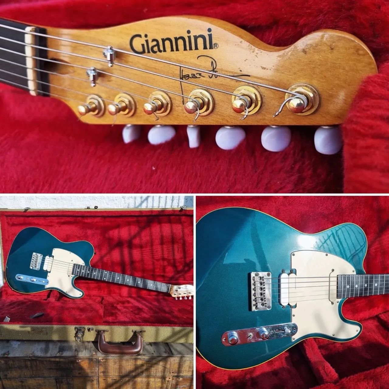 Raridade Histórica Guitarra tele Herbert Vianna - Foto 5