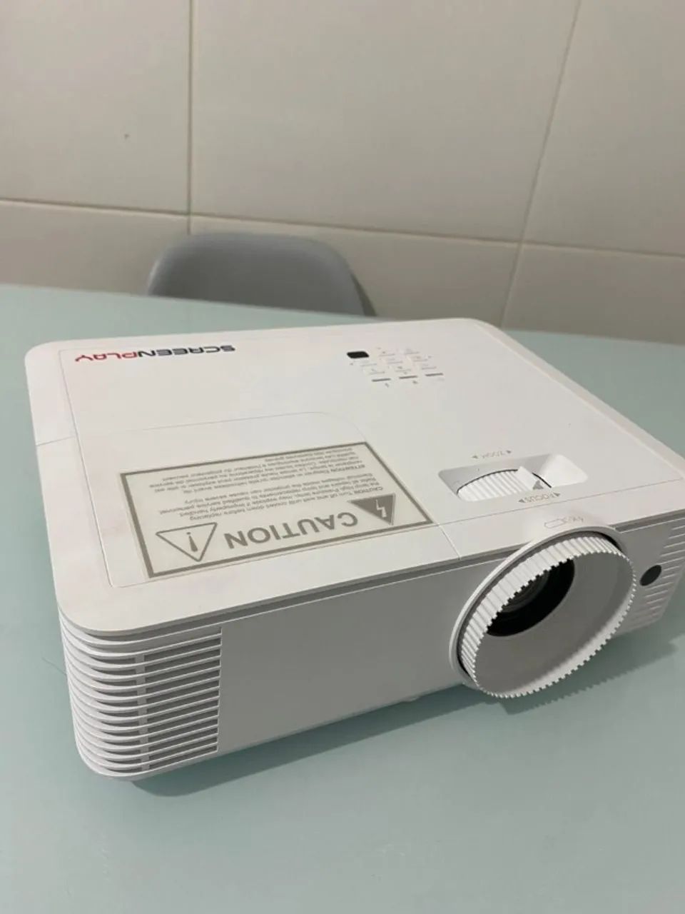 Projetor NOVO - Branco - Alta qualidade