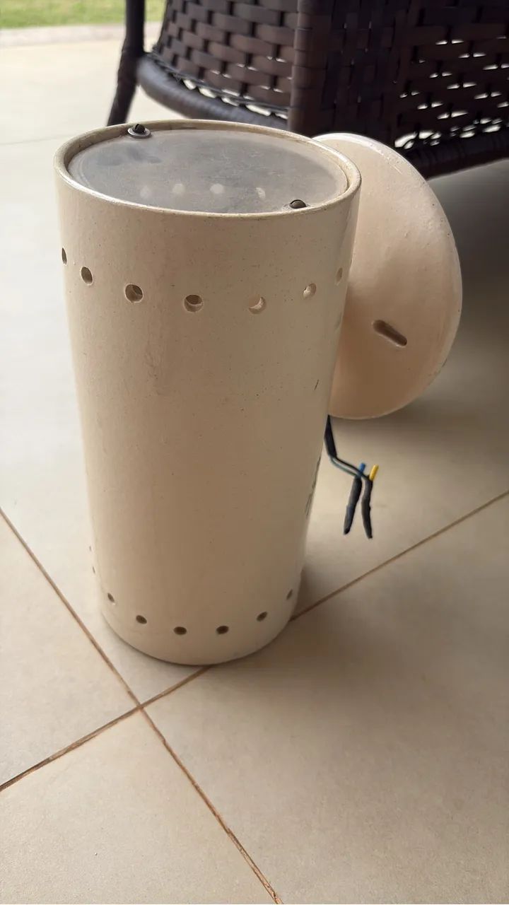 Arandela parede externa