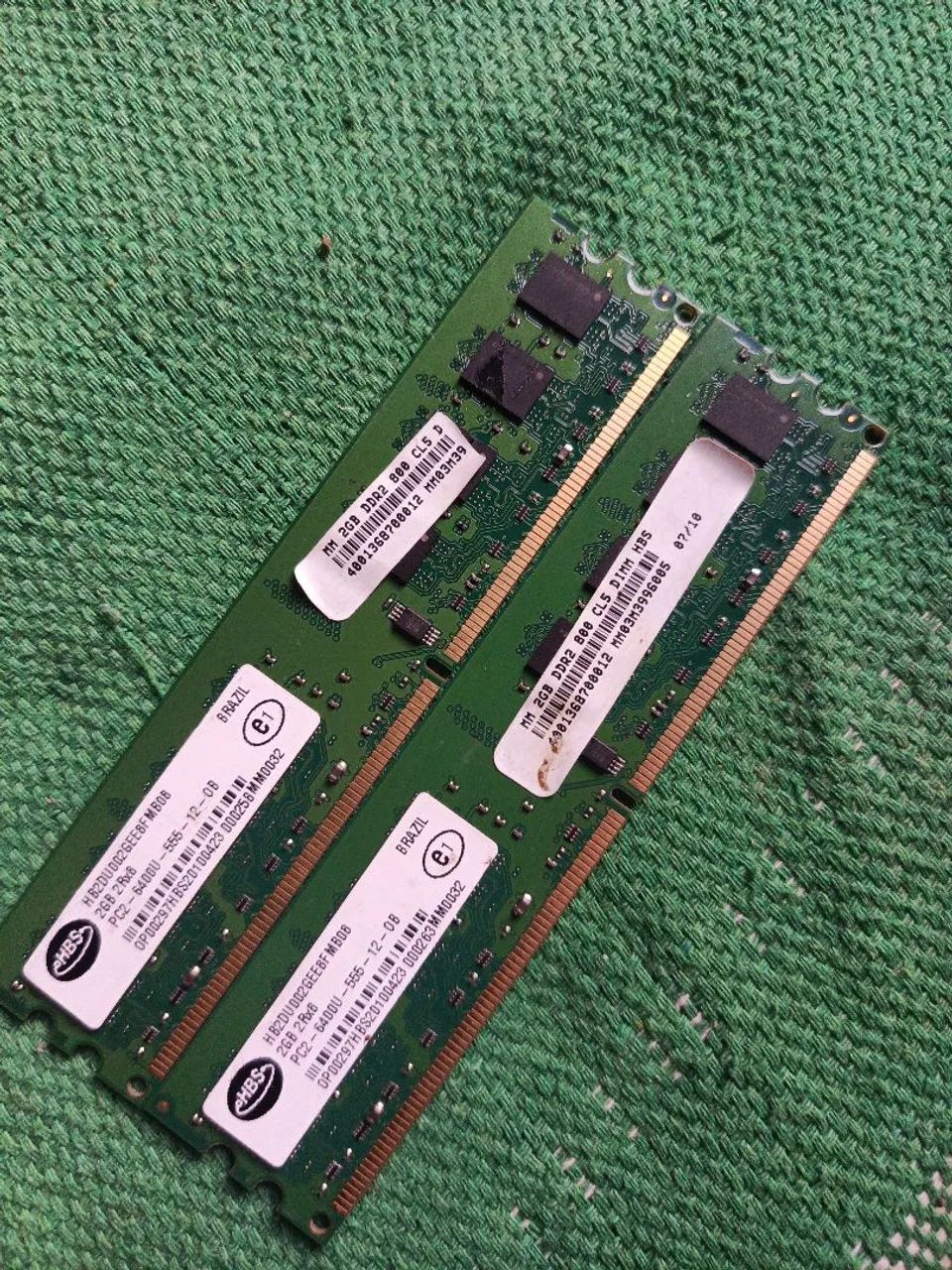 Memória ram 2 placa de 2gb  - Foto 2