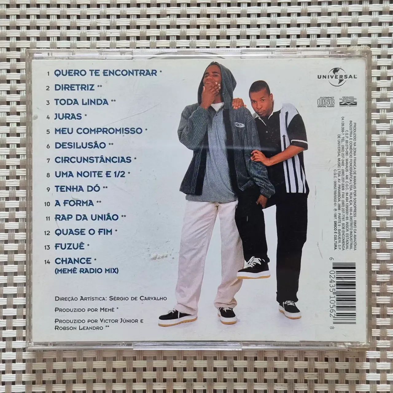 Claudinho & Buchecha - CD original 1997 - Foto 2