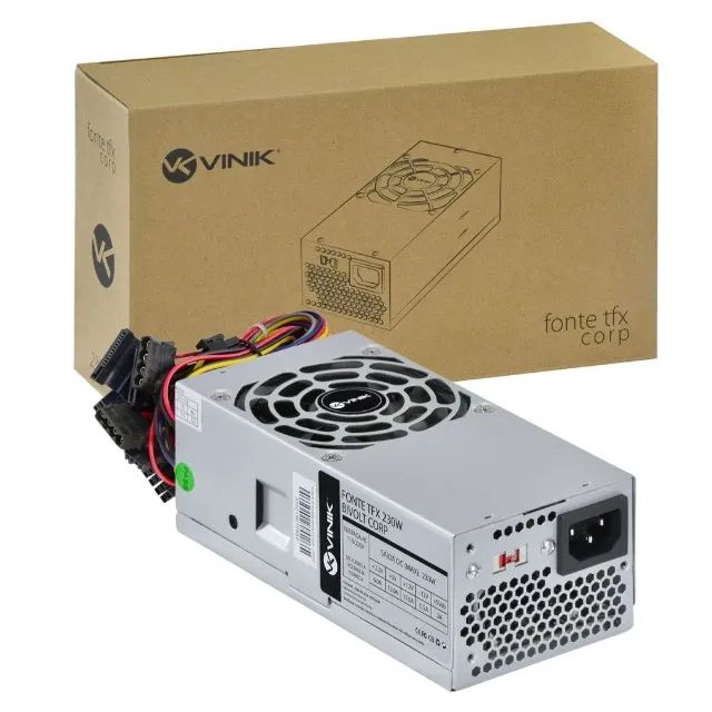 Fonte De Alimentação Para Gabinete Slim Vinik Tfx 230w Real - Foto 4