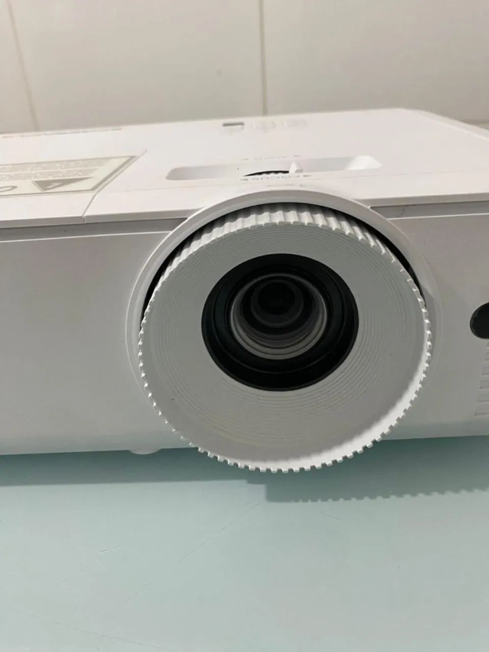 Projetor NOVO - Branco - Alta qualidade - Foto 5