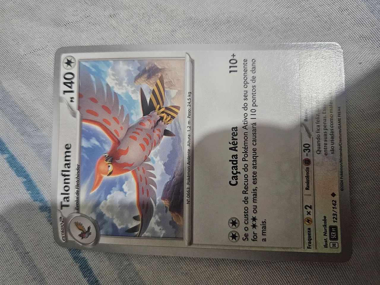 Cartão Pokémon Archaludon - 107/142 - SCR - Foto 3