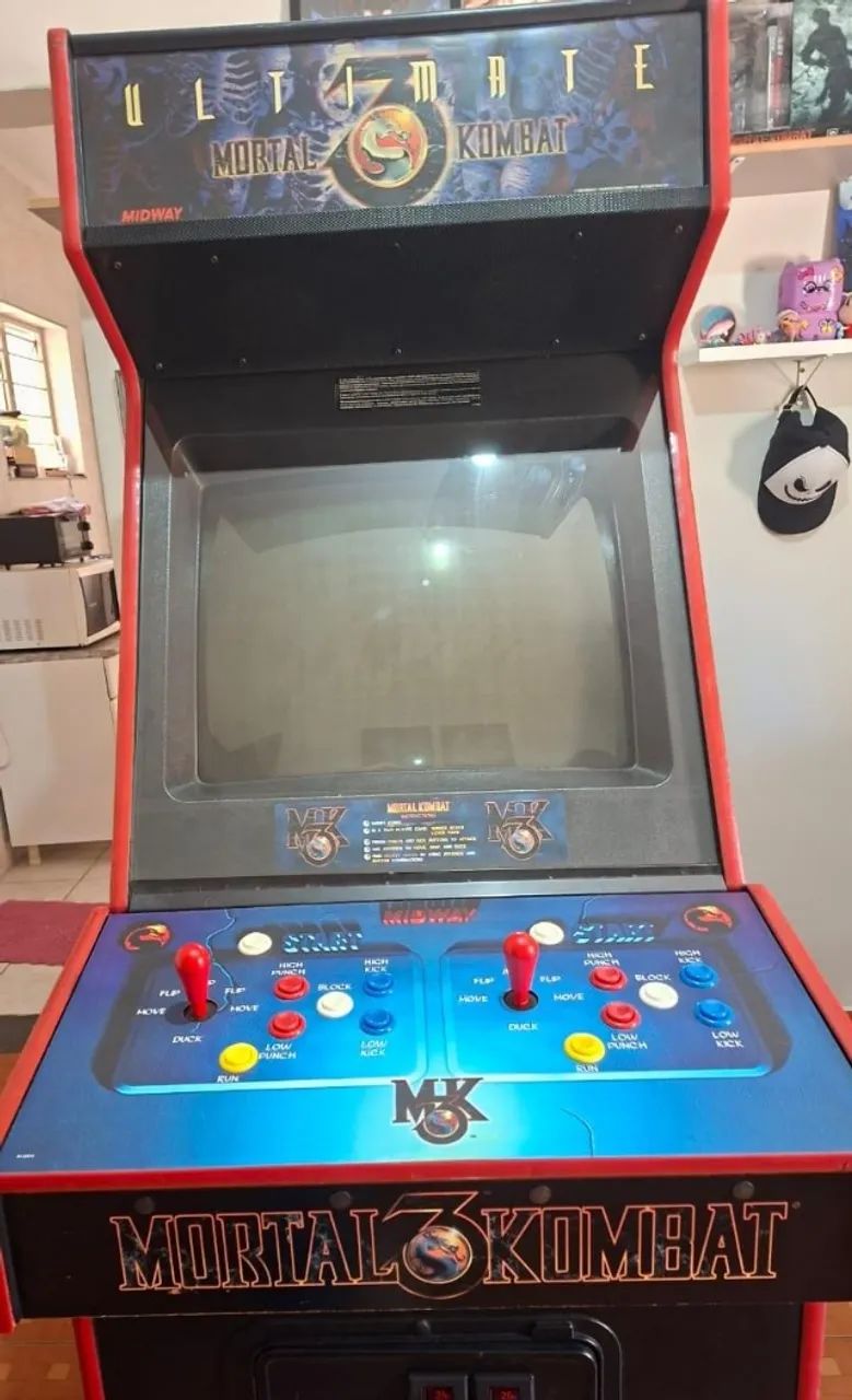 Arcade Mortal Kombat Ultimate Original e Impecável - Foto 3
