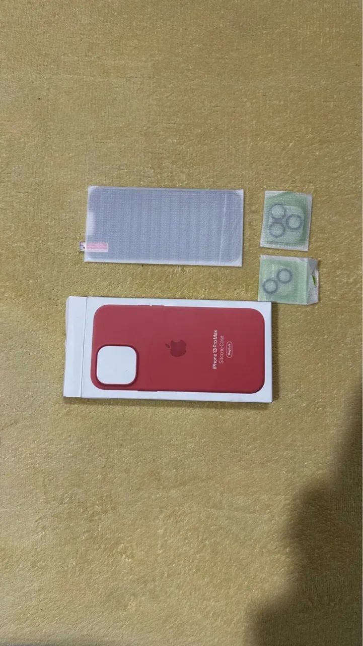 Capinha + Película + Lente Câmera iPhone 13 Pro Max