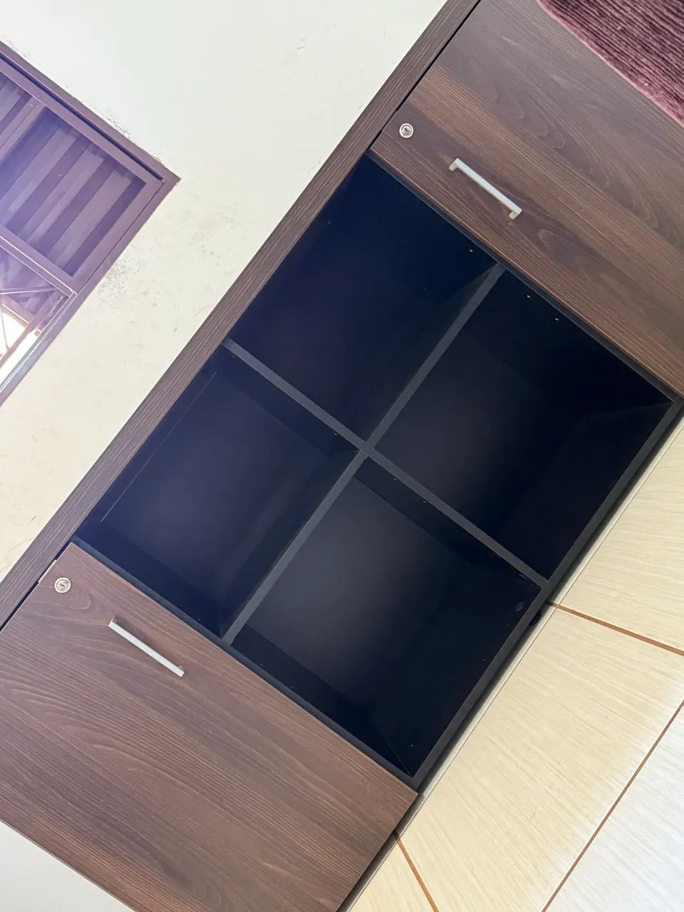 Rack com nichos e portas - 1,60X0,72X0,45 - Foto 2