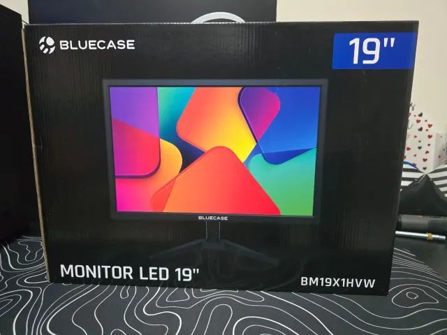 Monitor Bluecase 19" LED HD BM19X1HVW HDMI VGA VESA - A&G Informática - Foto 2
