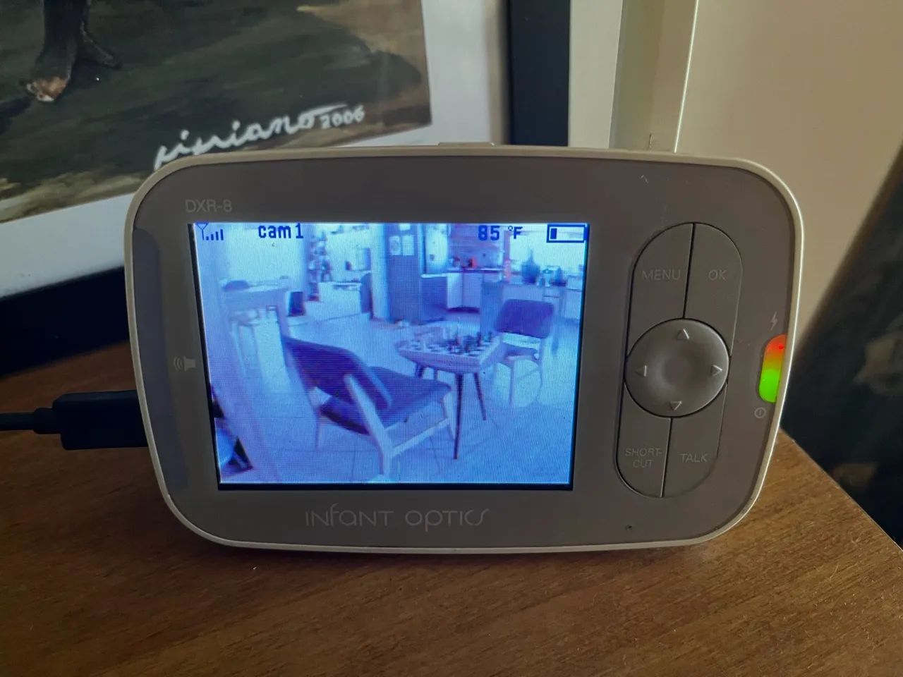 Monitor de Bebê Digital Sem Fio Infant Optics DXR-8 - Foto 2